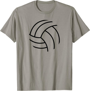 Plain Volleyball for volleyball player Girls Woman Teen T-Shirt - T-Shirt | Sand