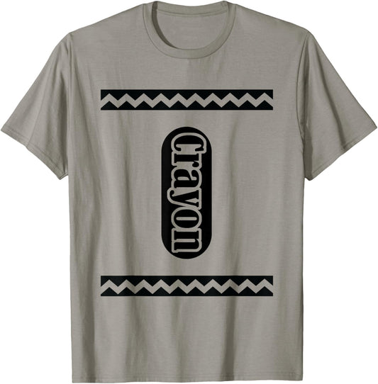 Crayon Costume Adult Women Crayon Halloween Costume T-Shirt - T-Shirt | Sand