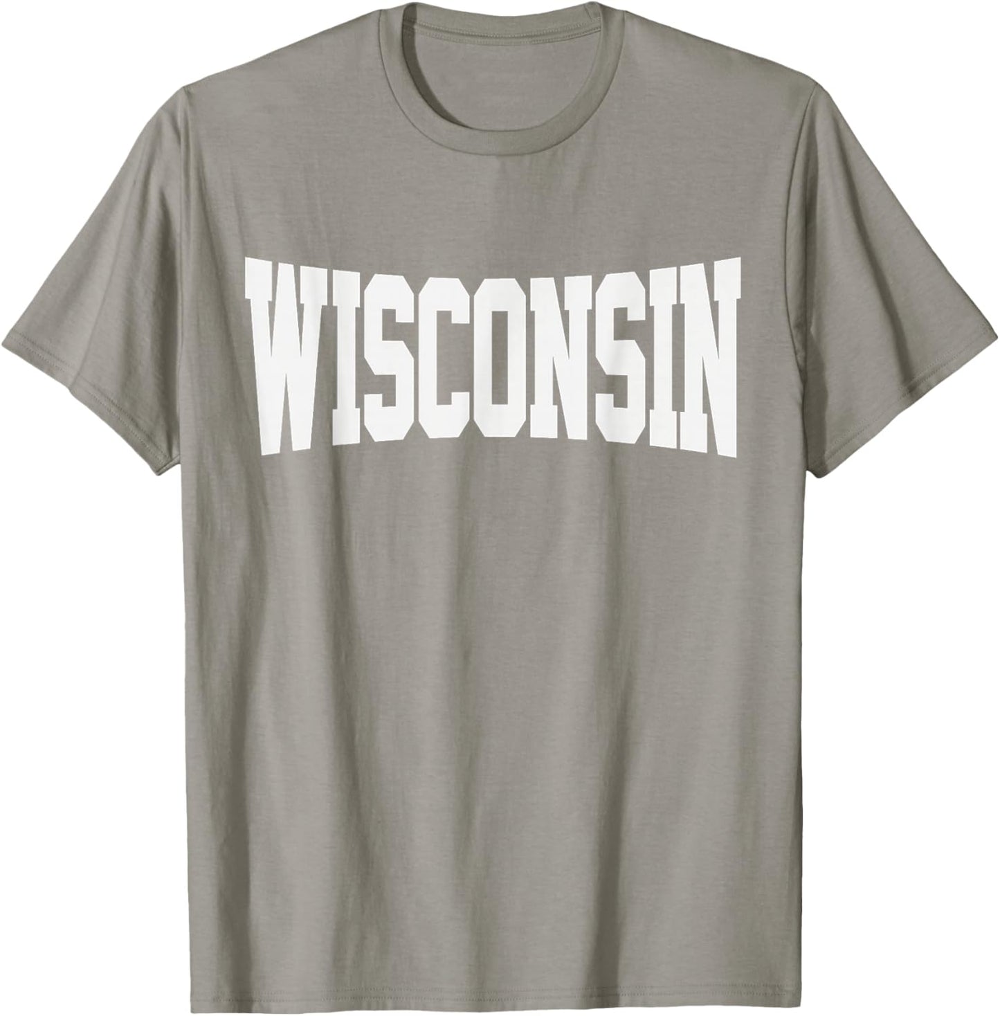 Vintage Wisconsin Wisconsin Red Retro Wisconsin T-Shirt - T-Shirt | Sand