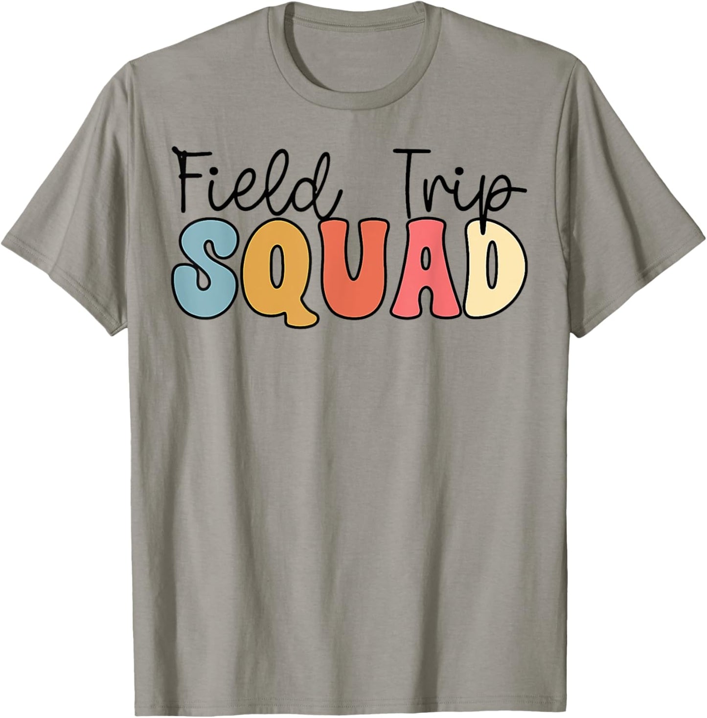 Field Trip squad leopard field day games kids kindergarten T-Shirt - T-Shirt | Sand
