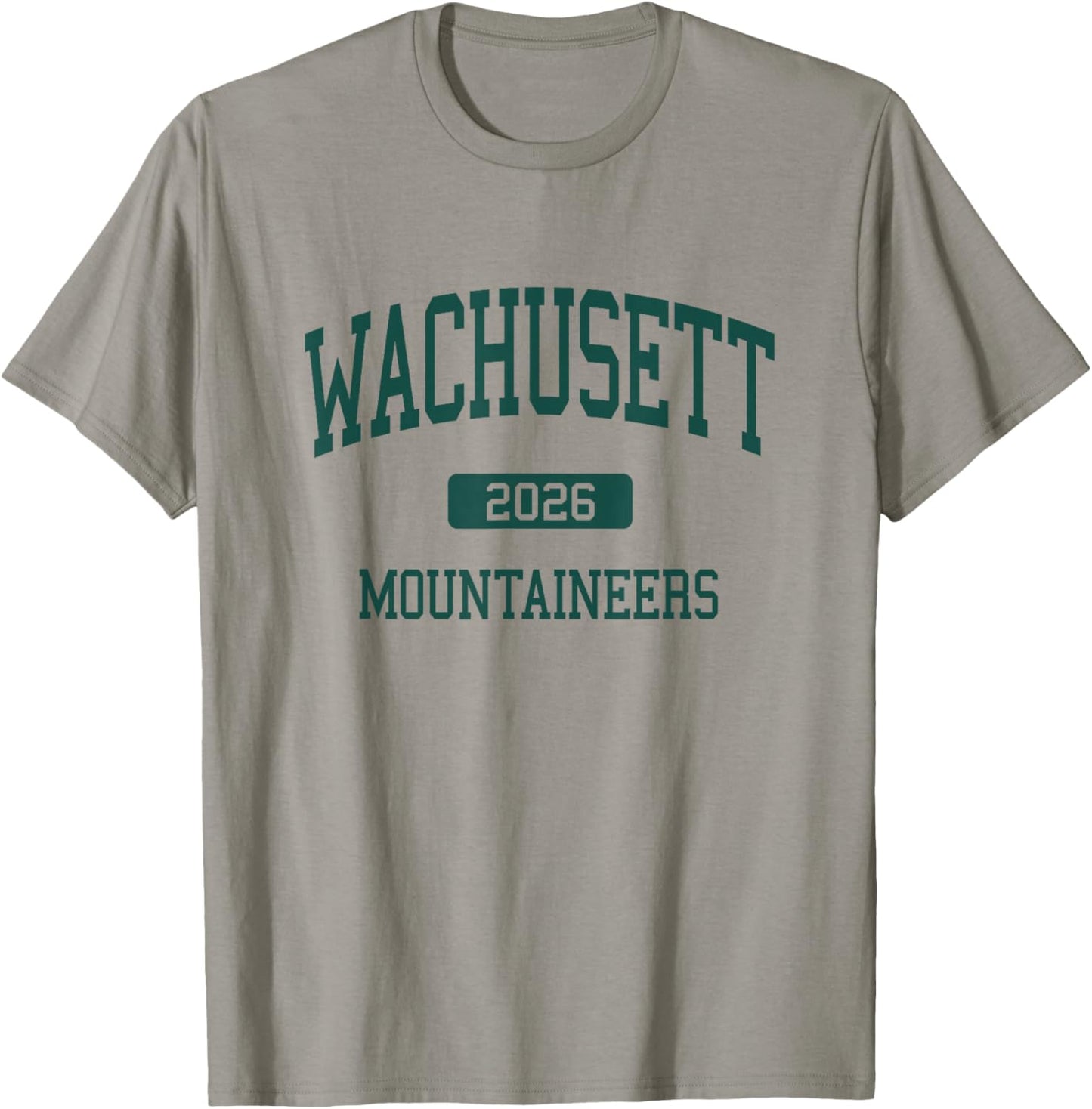 Wachusett Regional High School Class of 2026 Holden MA T-Shirt - T-Shirt | Sand