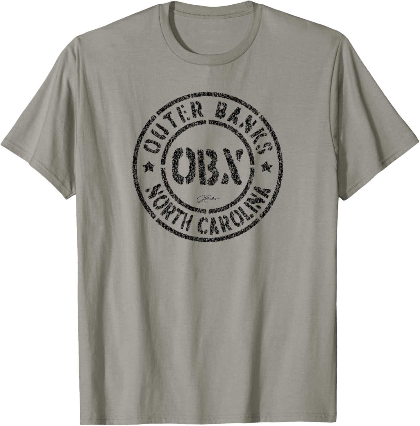 JCombs: Outer Banks, OBX, NC T-Shirt - T-Shirt | Sand