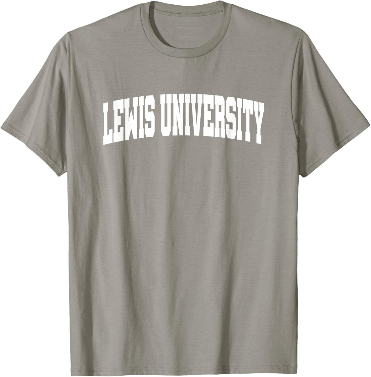 Lewis University Flyers School Name Arch T-Shirt - T-Shirt | Sand