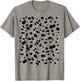 Funny Dalmatian Dog Pattern Lazy Funny Halloween Costume Men Women Kids T-Shirt - T-Shirt | Sand