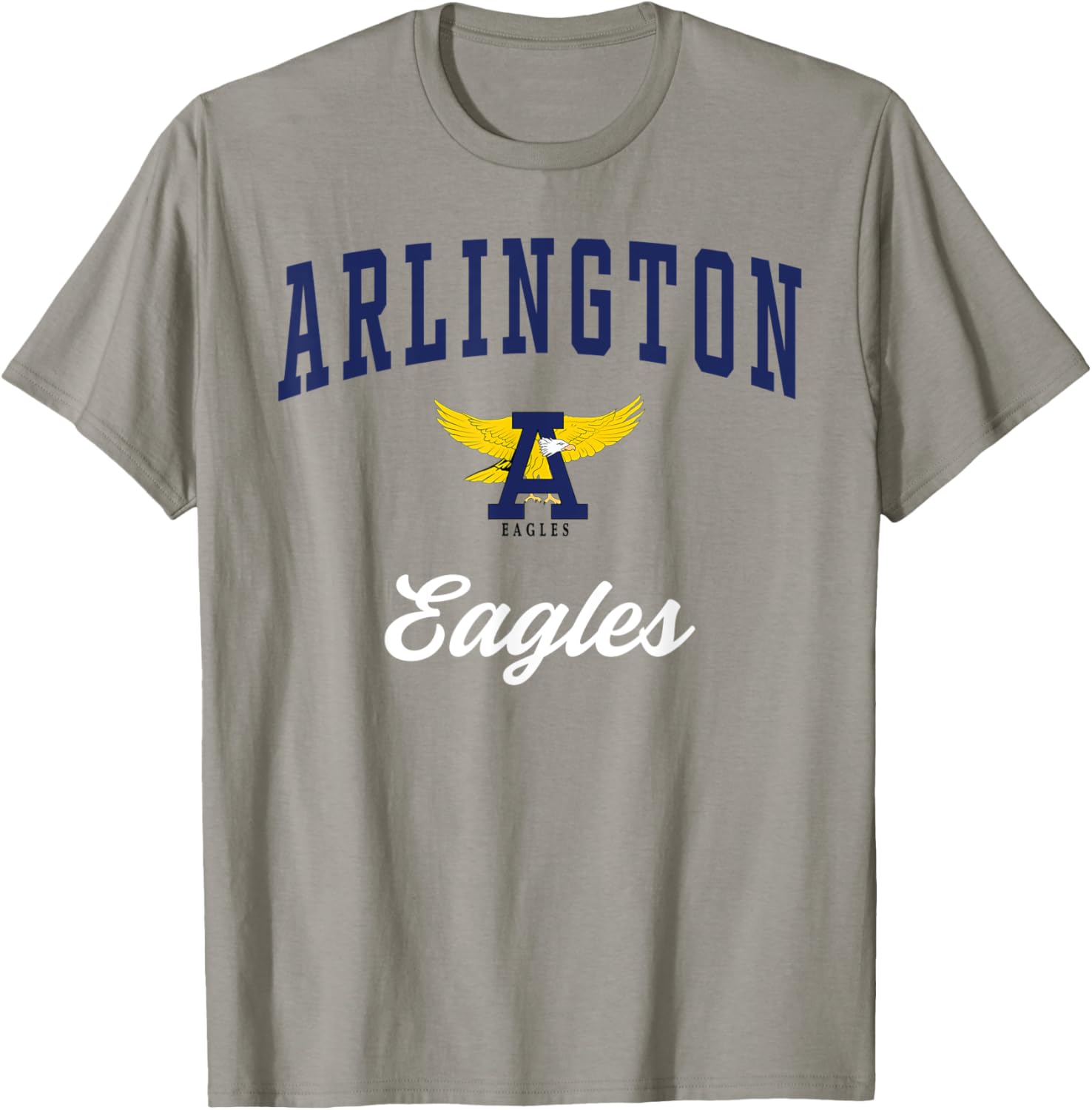Arlington High School Eagles T-Shirt - T-Shirt | Sand