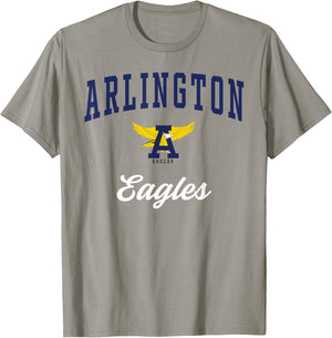 Arlington High School Eagles T-Shirt - T-Shirt | Sand