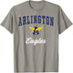 Arlington High School Eagles T-Shirt - T-Shirt | Sand