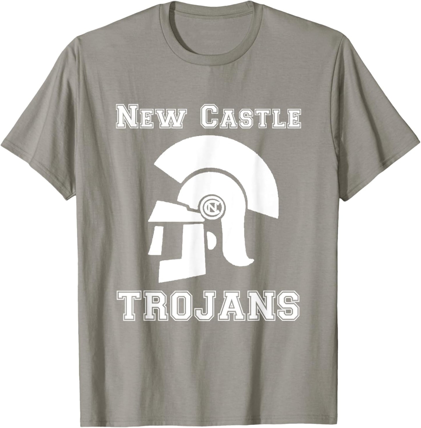 New Castle High School Trojans Mascot T-Shirt - T-Shirt | Sand