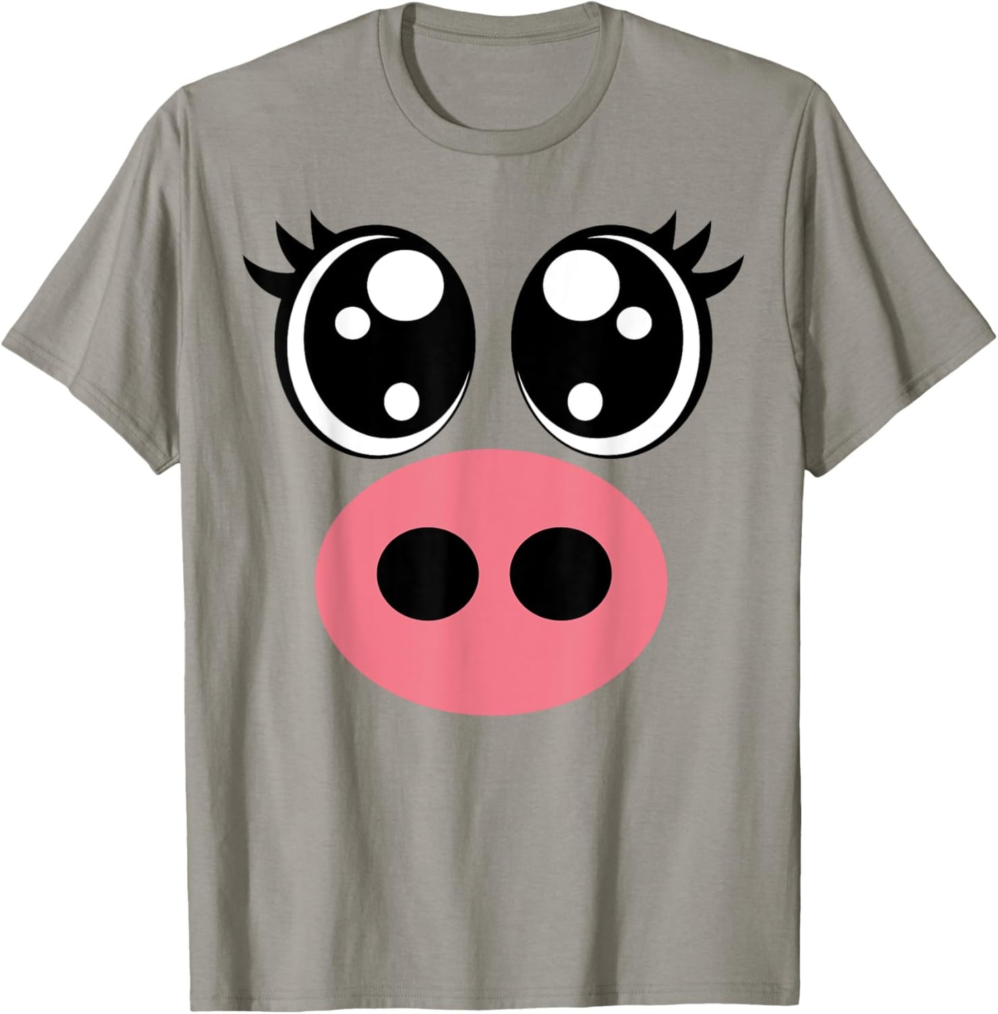 Funny Pig Face Halloween Costume T-Shirt - T-Shirt | Sand