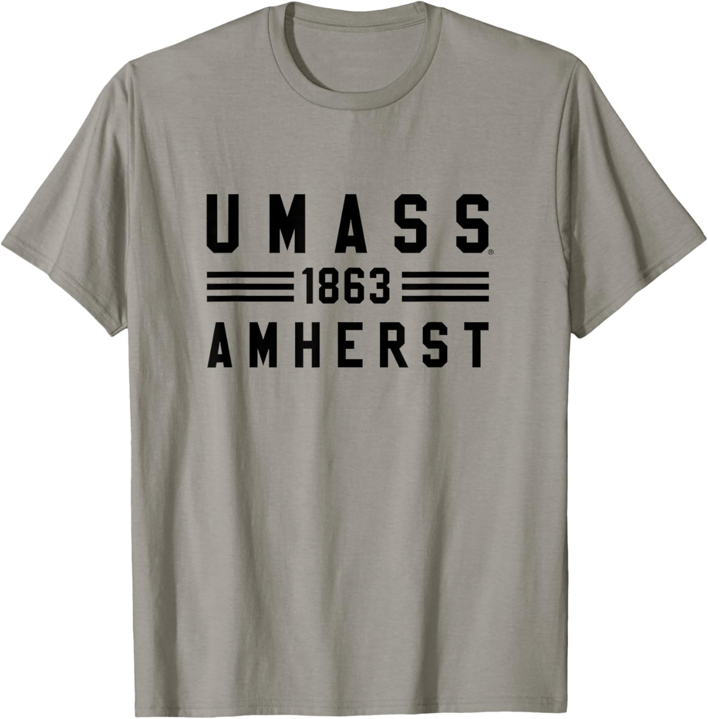 UMass Minutemen | Officially Licensed NCAA Merch | CQ4FN12 T-Shirt - T-Shirt | Sand