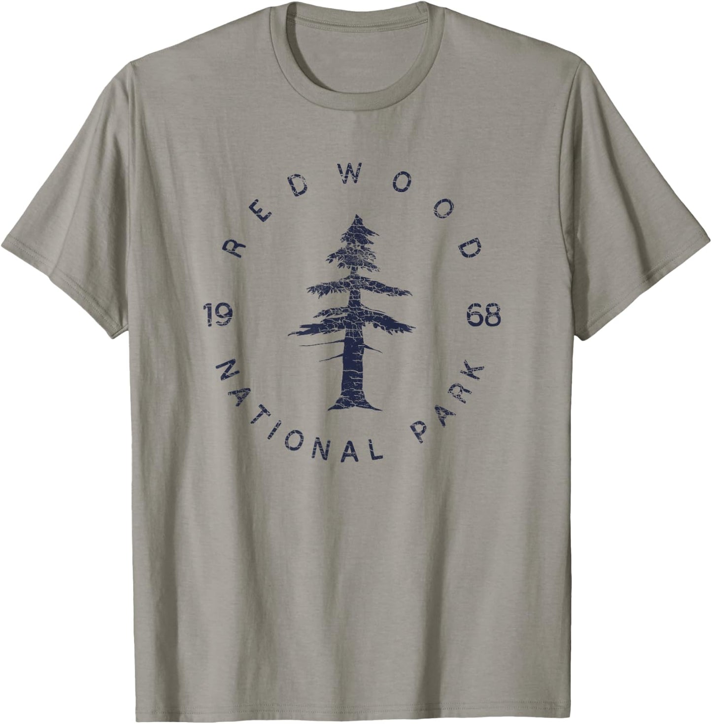 Redwood National Park Shirt Redwood Forest US Parks T-Shirt - T-Shirt | Sand