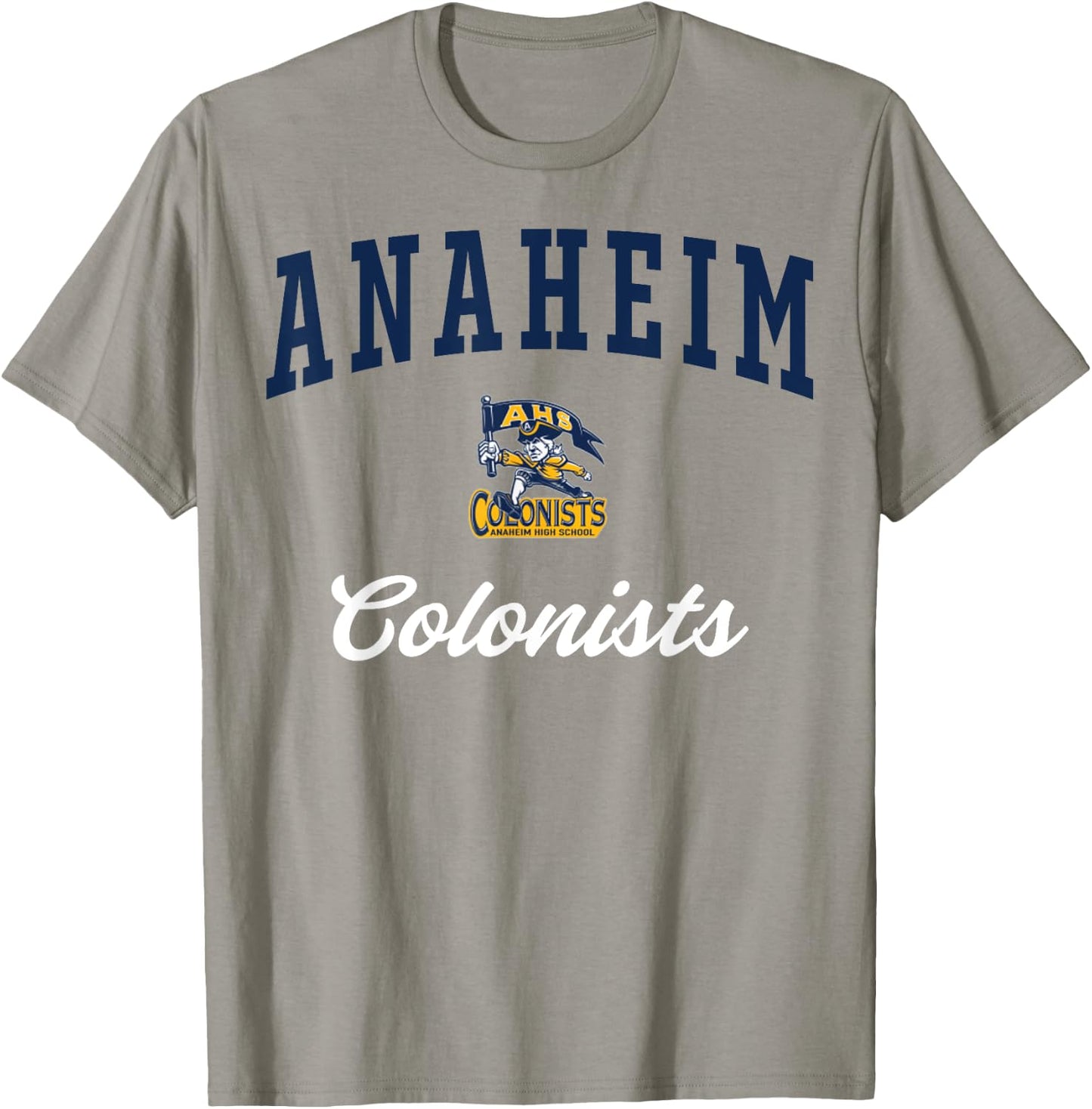Anaheim High School Colonists C3 T-Shirt - T-Shirt | Sand