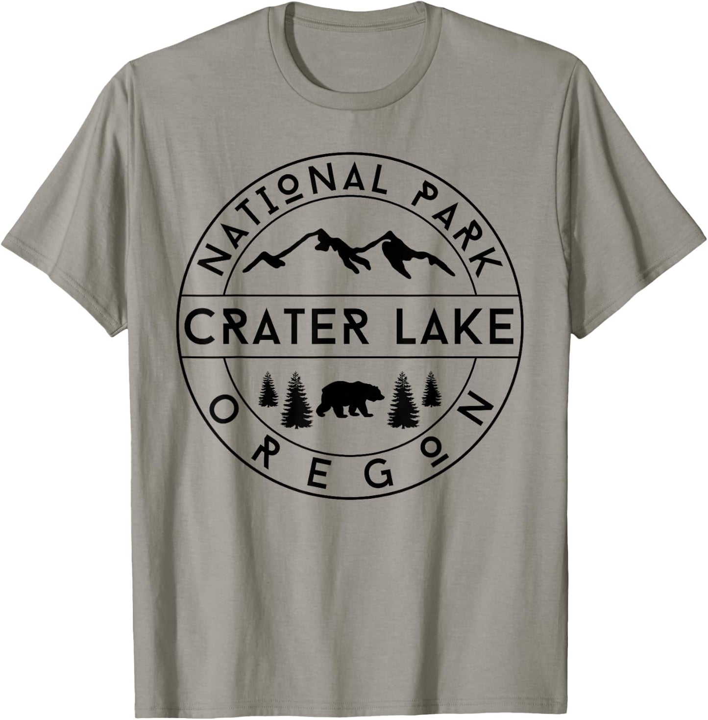 Crater Lake National Park T-Shirt - T-Shirt | Sand