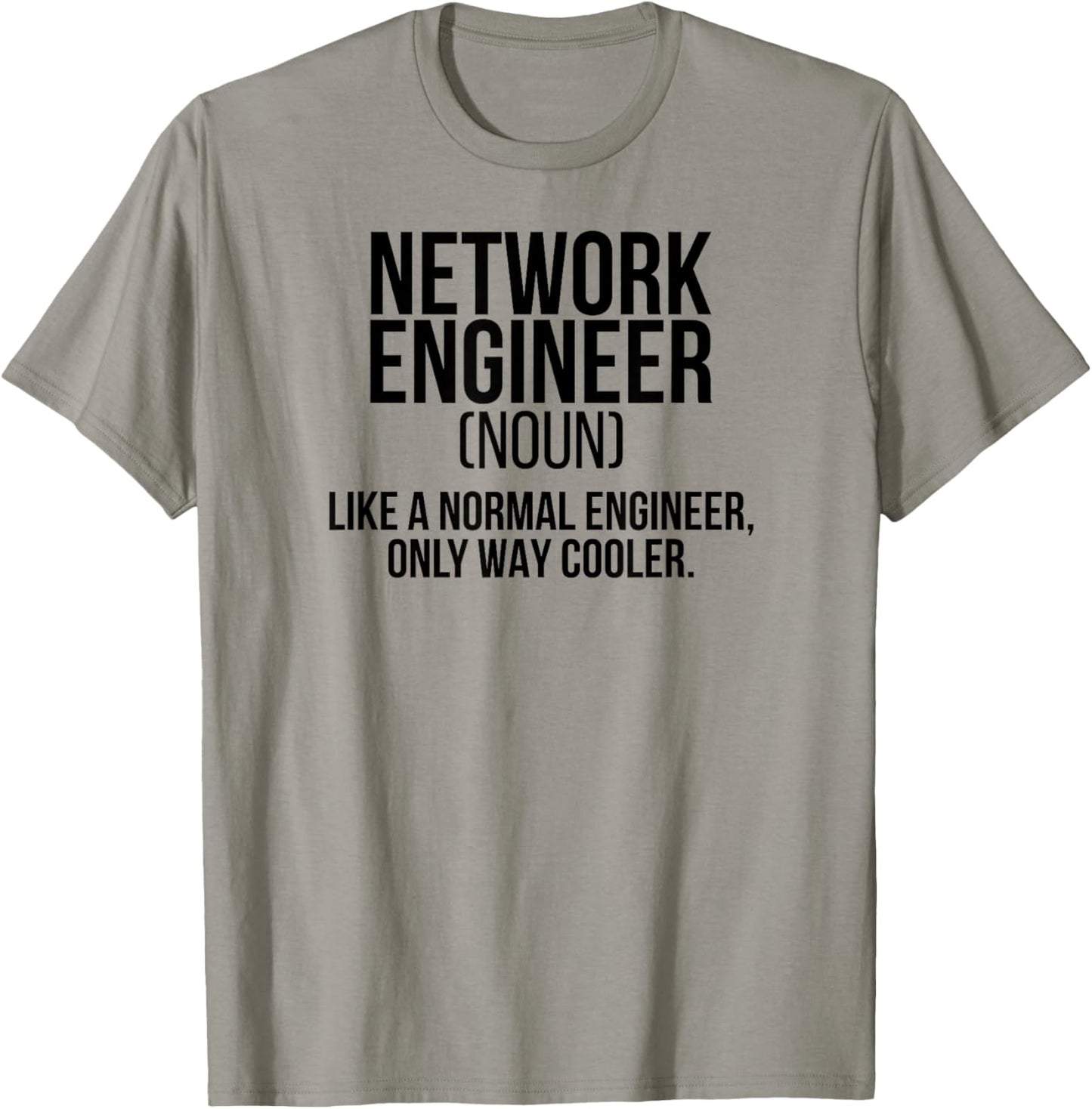 Network Engineer Definition Network Engineering T-Shirt - T-Shirt | Sand