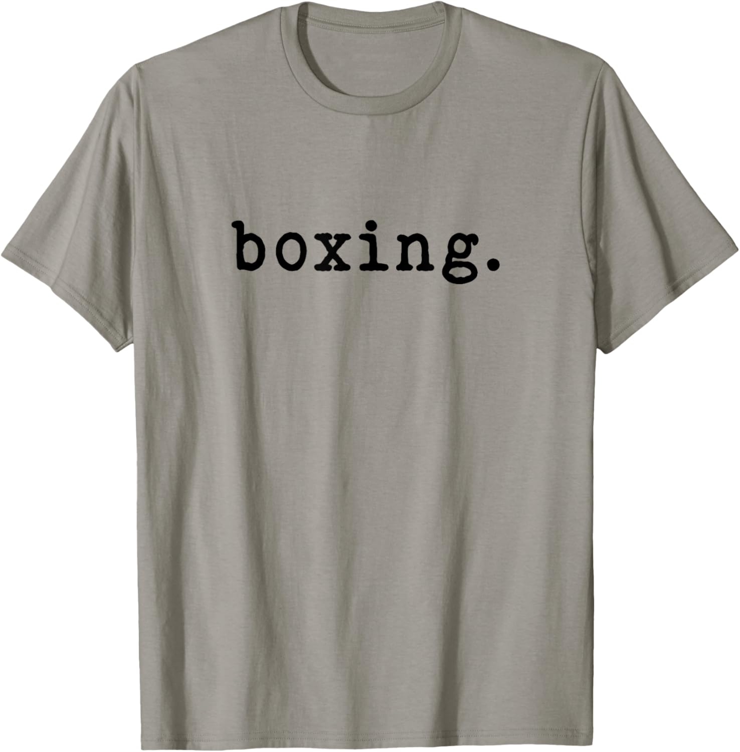 Boxing Enthusiast Minimalist Sports T-Shirt - T-Shirt | Sand