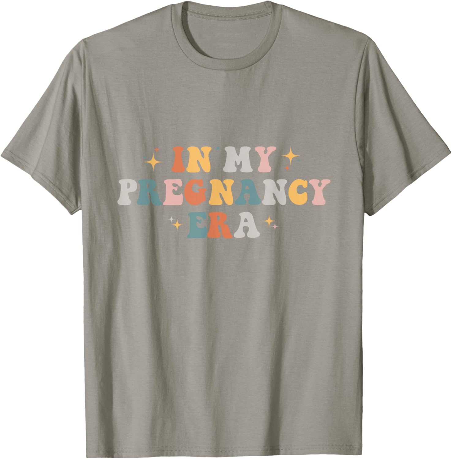 In My Pregnancy Era T-Shirt - T-Shirt | Sand