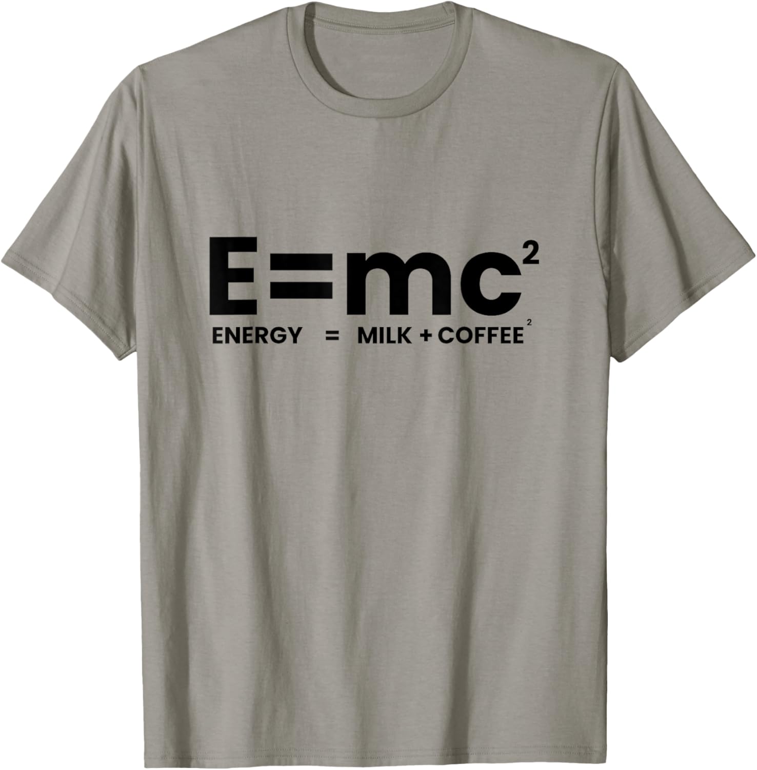 Café Amusant E=mc2 T-Shirt - T-Shirt | Sand