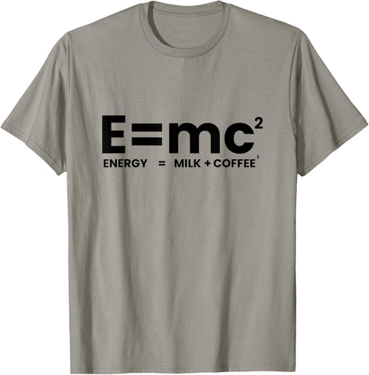 Café Amusant E=mc2 T-Shirt - T-Shirt | Sand