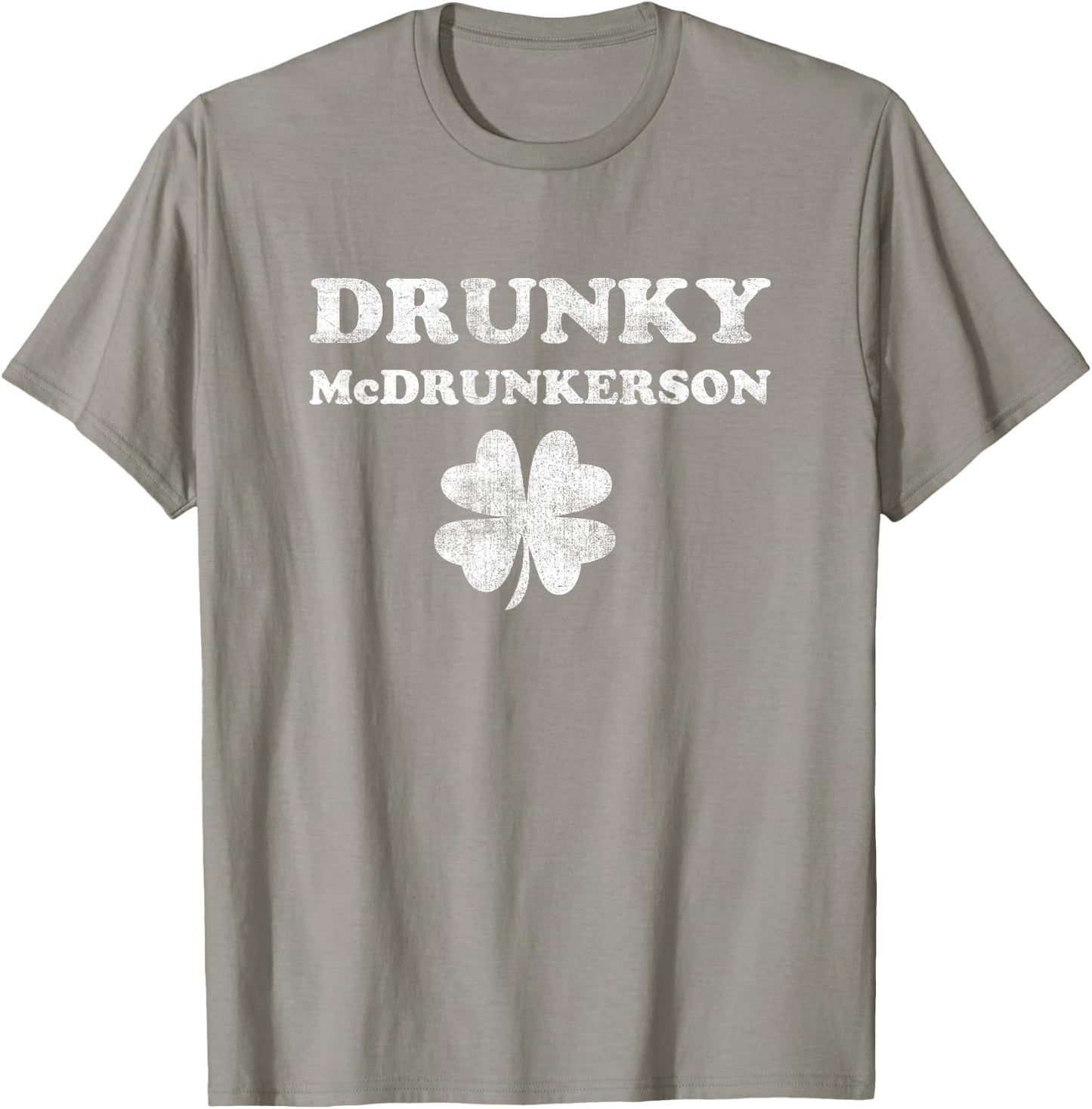 Shamrock Drunky McDrunkerson Drinking Lucky St Patricks Day T-Shirt - T-Shirt | Sand