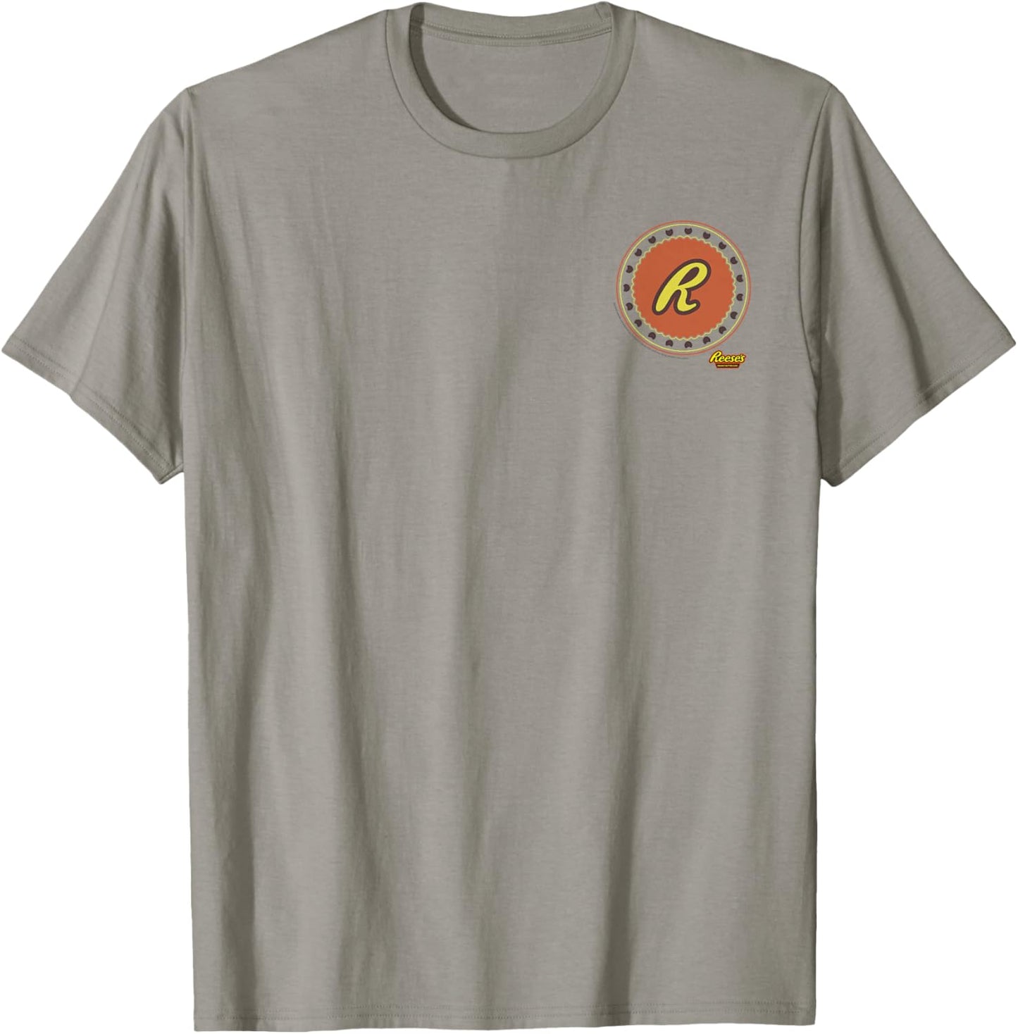 Reese's Peanut Butter Cup Pocket Logo T-Shirt - T-Shirt | Sand
