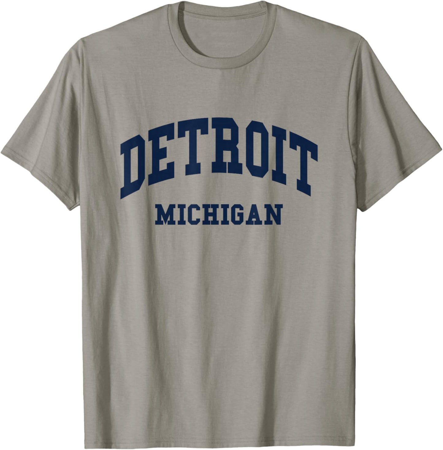 Detroit - Michigan - Throwback Design - Classic T-Shirt - T-Shirt | Sand