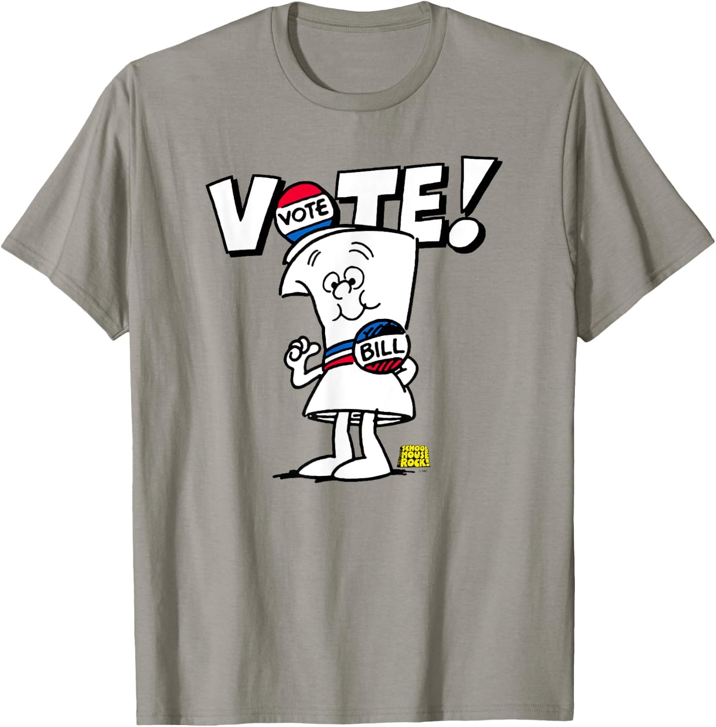 Schoolhouse Rock Vote On A Bill T-Shirt - T-Shirt | Sand