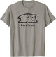 Threadless Fox Shiver Existing Black Cat Graphic T-Shirt - T-Shirt | Sand