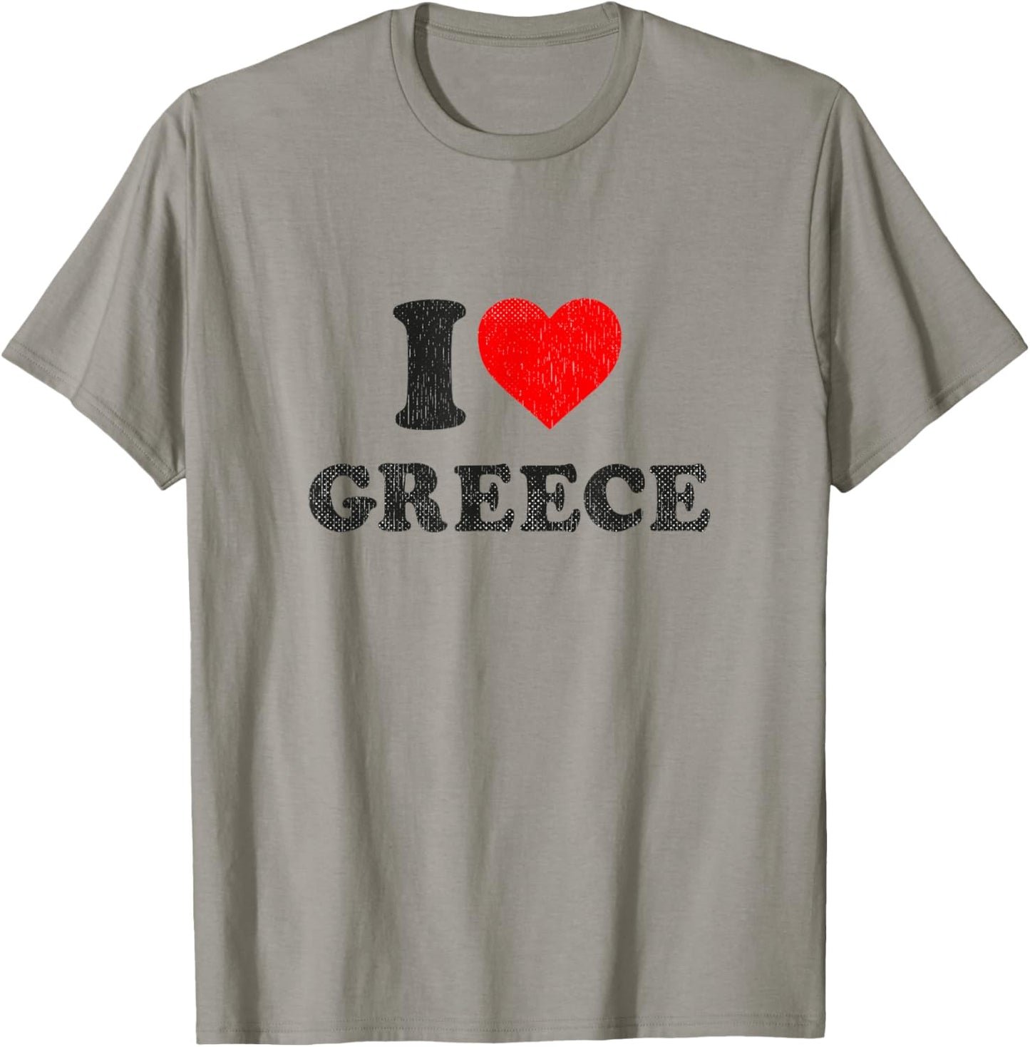 Greece Souvenir I Love Greece T-Shirt - T-Shirt | Sand