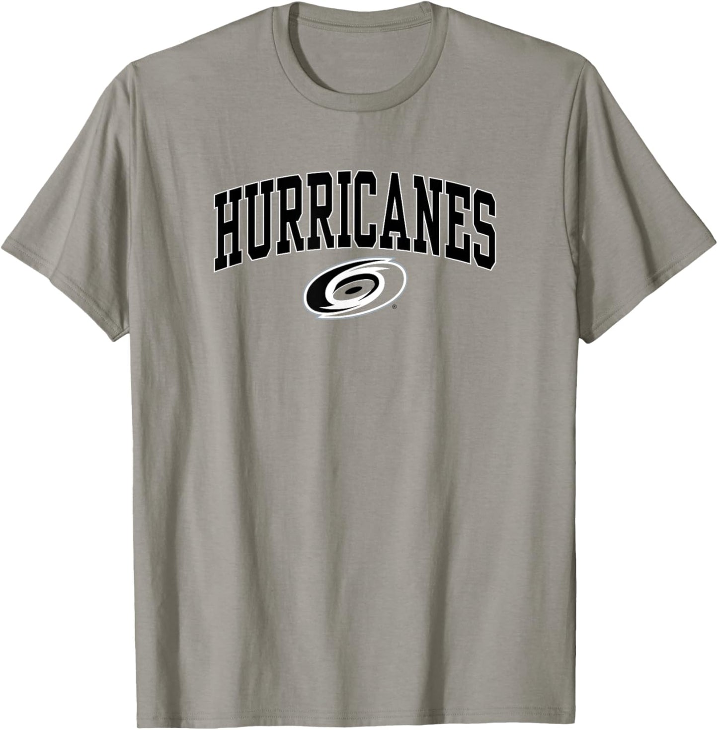 Carolina Hurricanes Arch Over Red Officially Licensed T-Shirt - T-Shirt | Sand