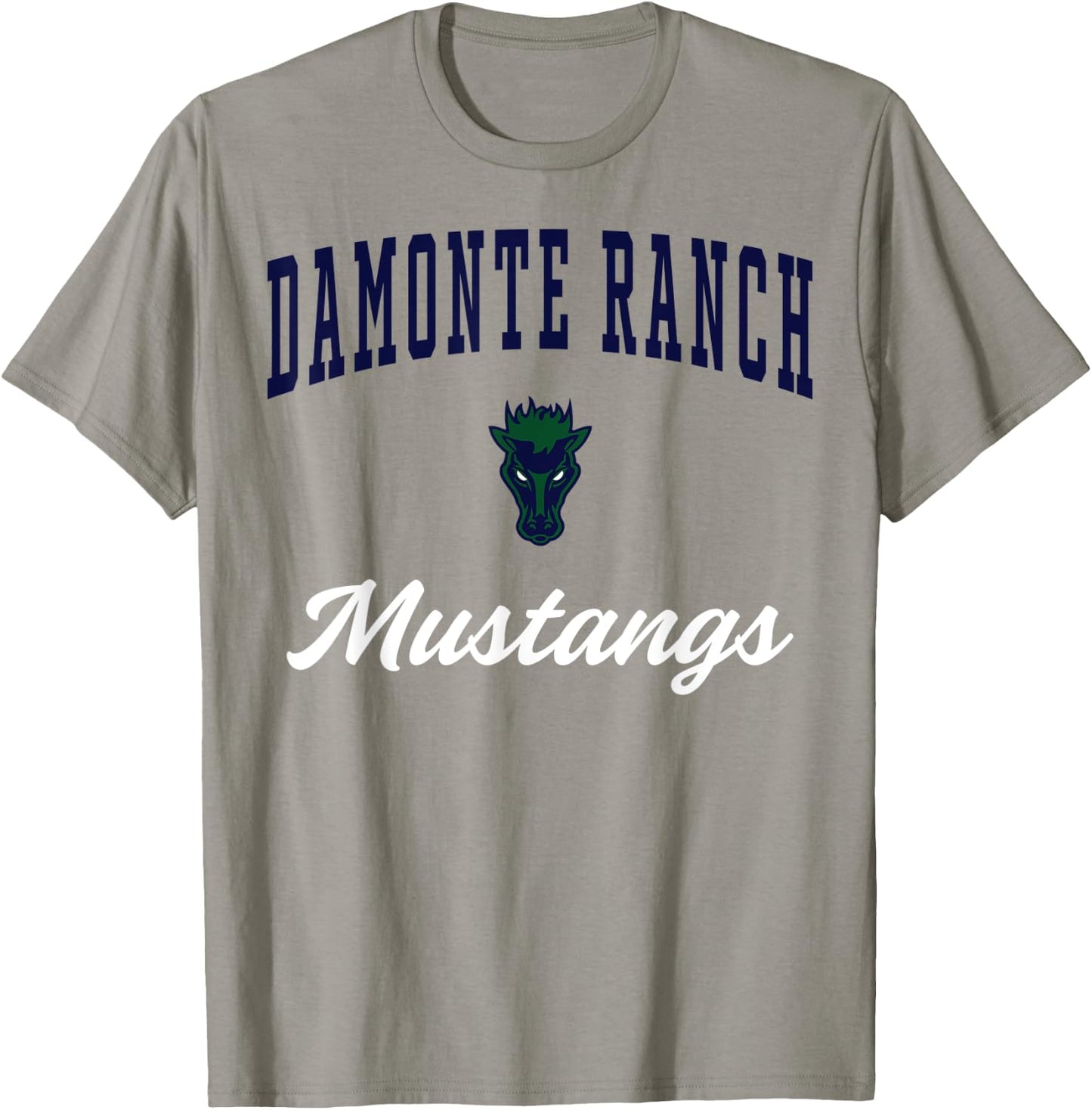 Damonte Ranch High School Mustangs T-Shirt - T-Shirt | Sand