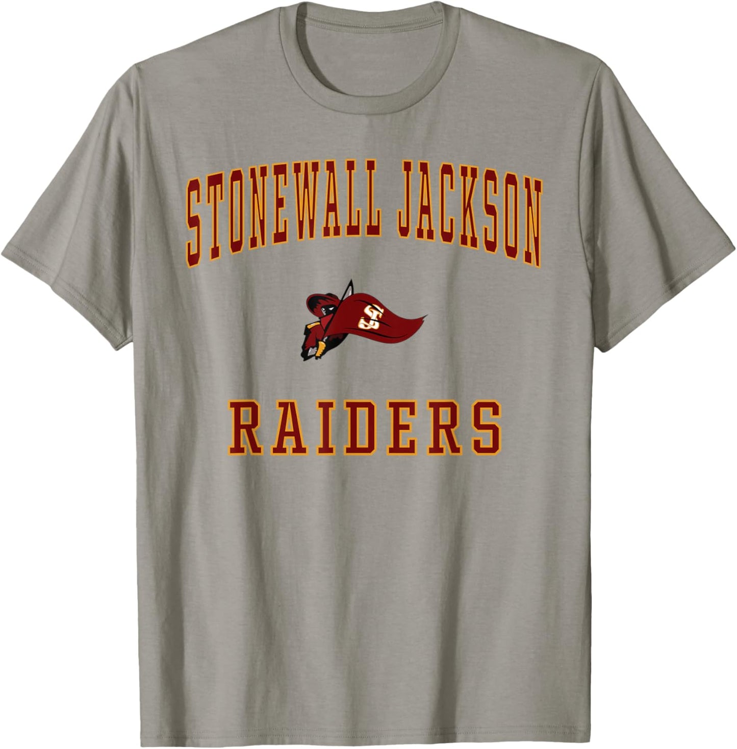 Stonewall Jackson High School Raiders T-Shirt - T-Shirt | Sand