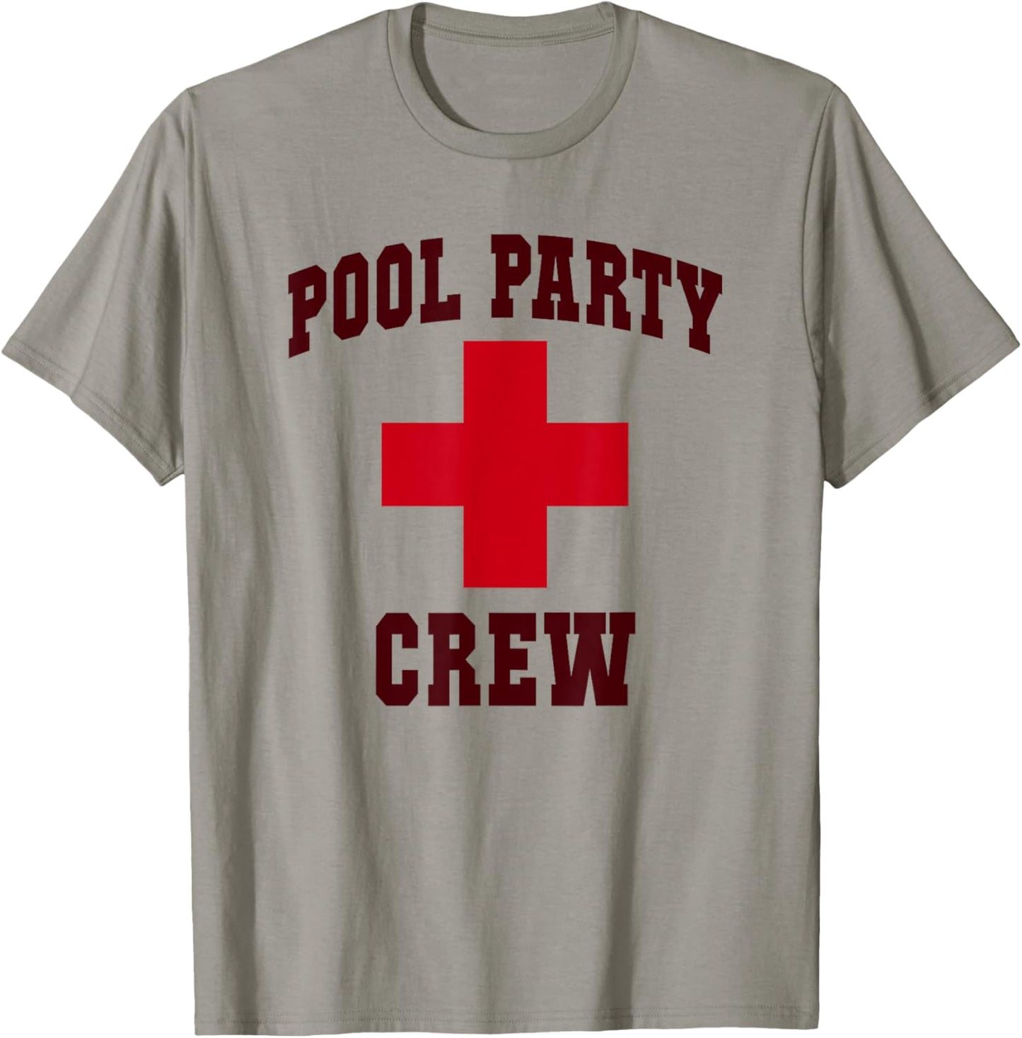 Funny POOL PARTY CREW Girl Camp Lifeguards Swim Trip T-Shirt - T-Shirt | Sand