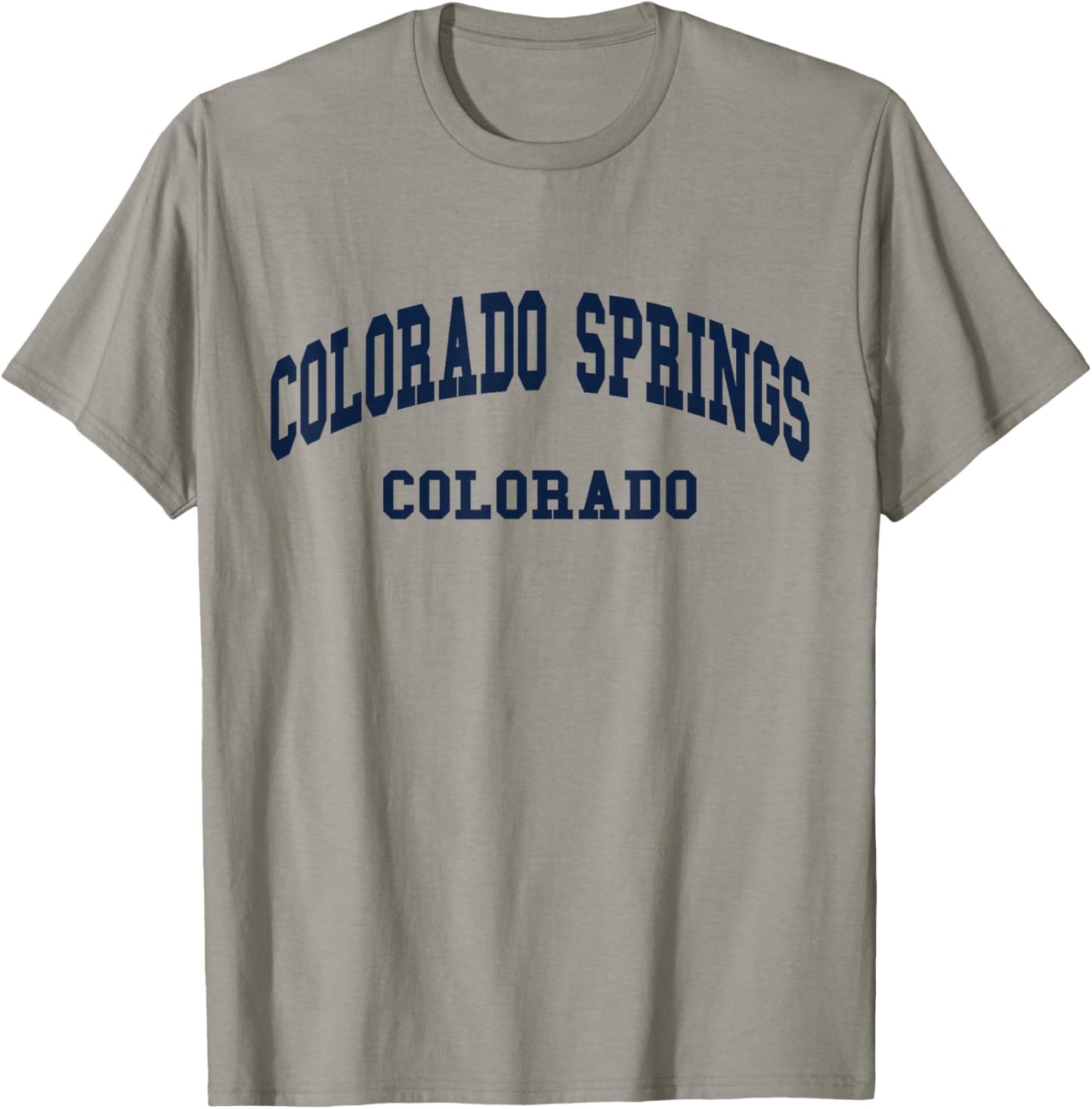 Colorado Springs - Colorado - Throwback Design - Classic T-Shirt - T-Shirt | Sand