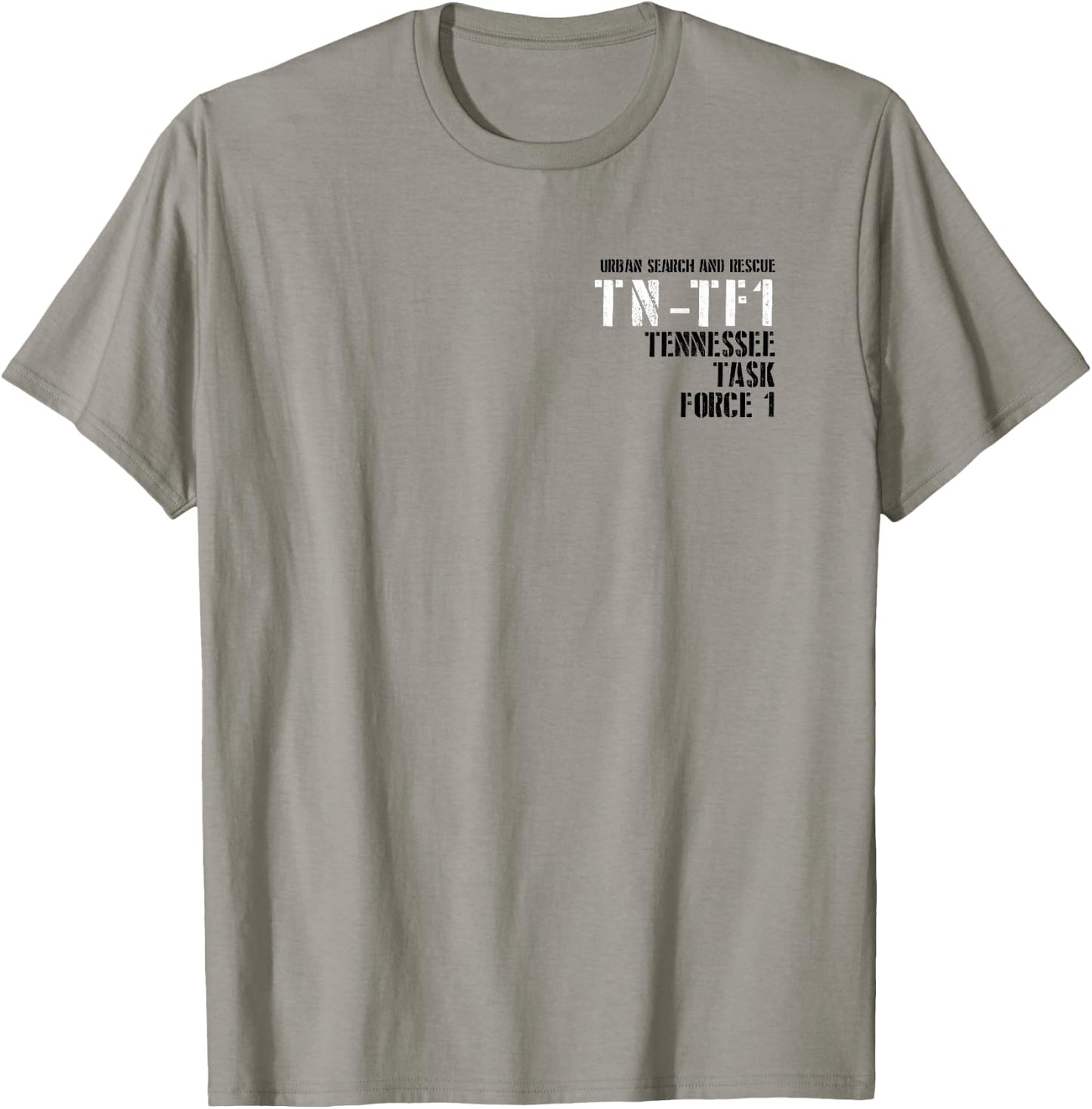 Urban Search & Rescue Tennessee Task Force 1 TN-TF1 Duty T-Shirt - T-Shirt | Sand