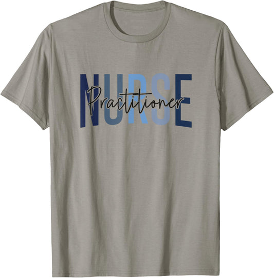 Funny Family Nurse Practitioner NP Nursing Day Nurse Week T-Shirt - T-Shirt | Sand