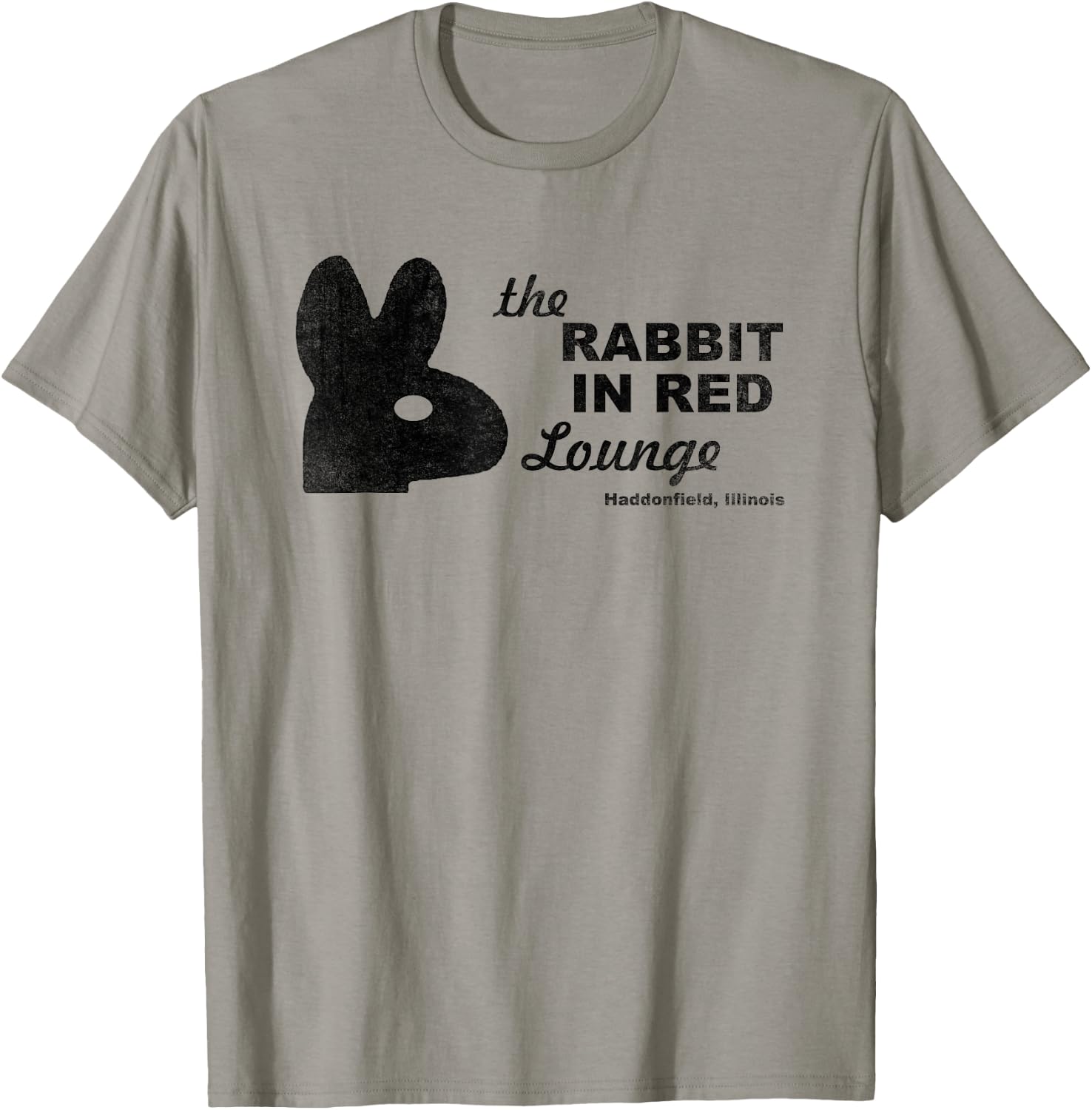 The Rabbit in Red Lounge Halloween T-Shirt - T-Shirt | Sand