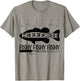 Here-Fishy Men Dad Women Toddler Boy Kids Funny Bass Fishing T-Shirt - T-Shirt | Sand
