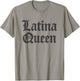 Latina Queen Women Hispanic Heritage T-Shirt - T-Shirt | Sand