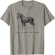 Cute Life Is Better With Horses Horseback Riding T-Shirt - T-Shirt | Sand