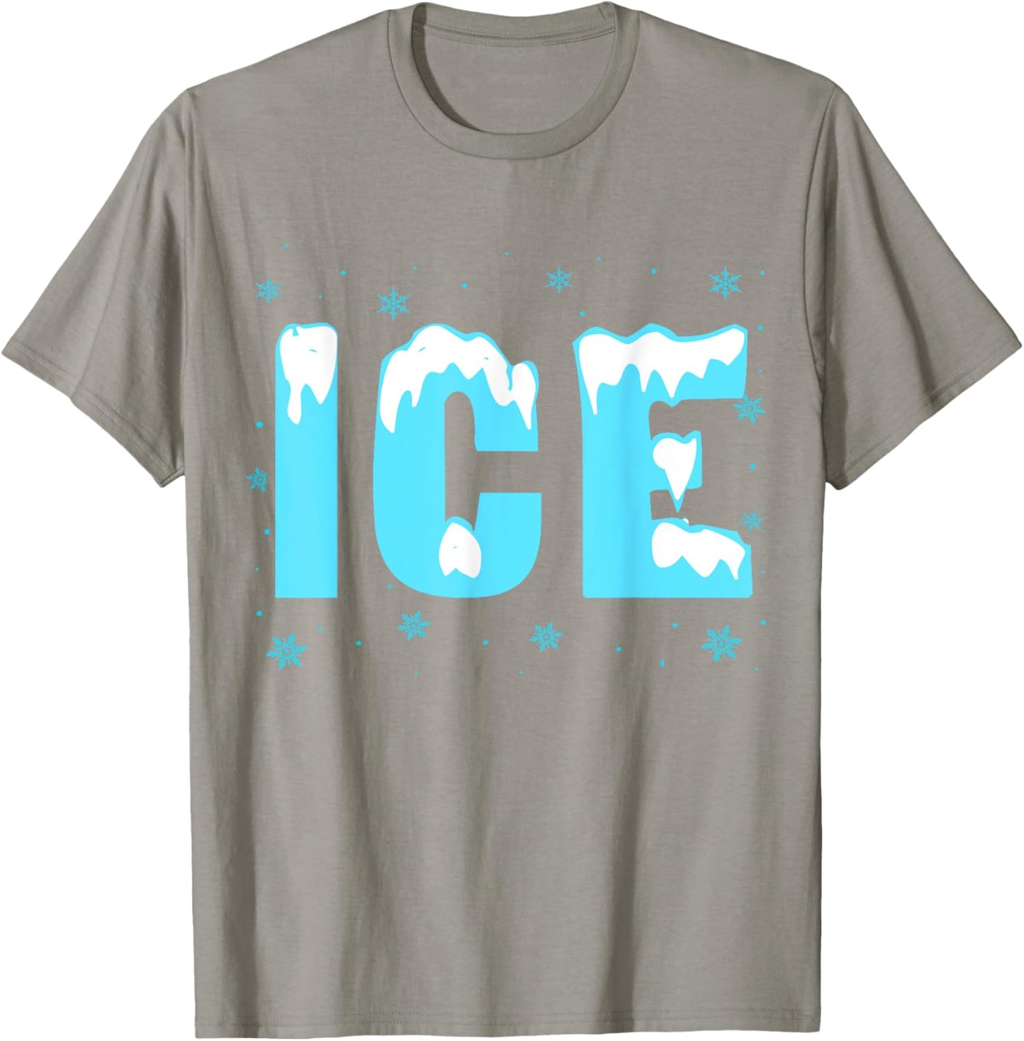 Funny Ice Costume Halloween Family Matching Men Women T-Shirt - T-Shirt | Sand