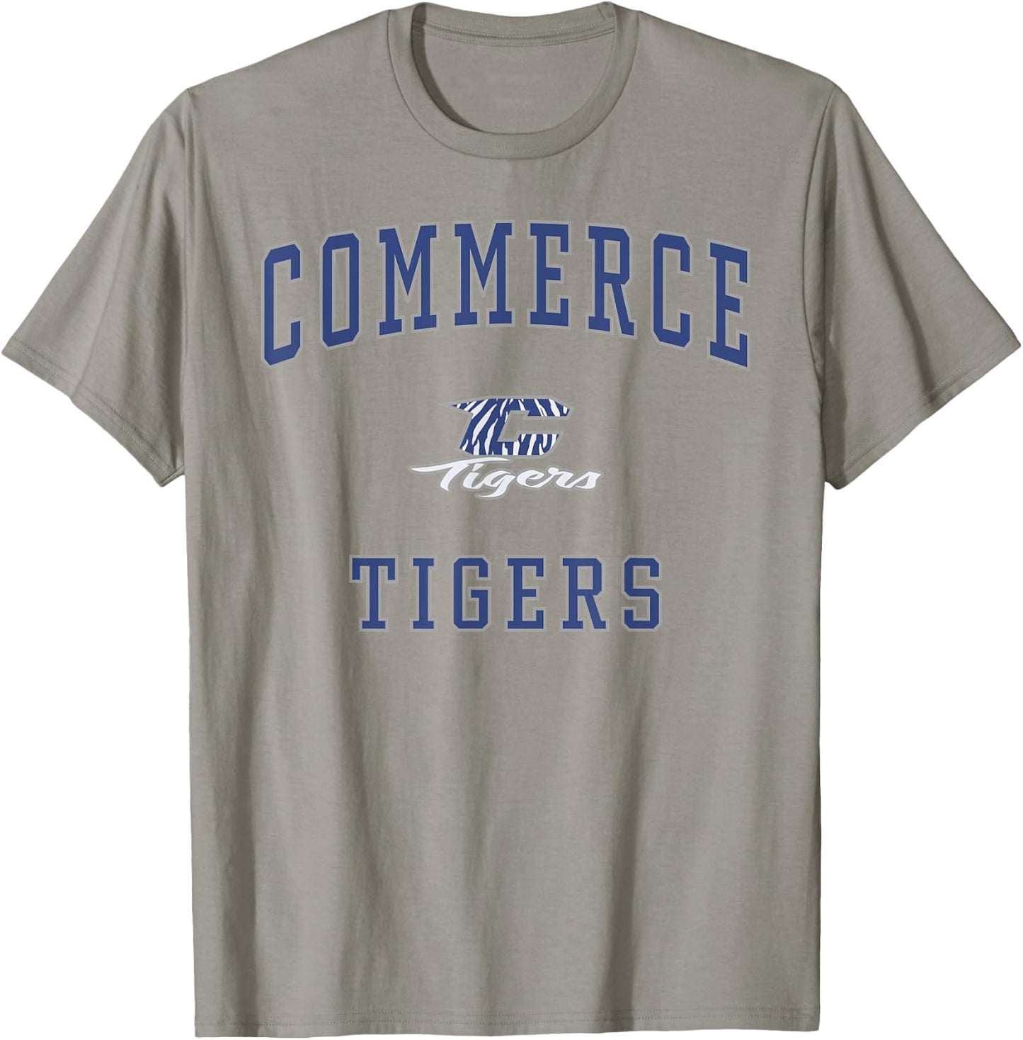 Commerce High School Tigers T-Shirt - T-Shirt | Sand