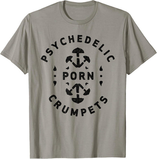 Psychedelic Porn Crumpets Retro T-Shirt - T-Shirt | Sand