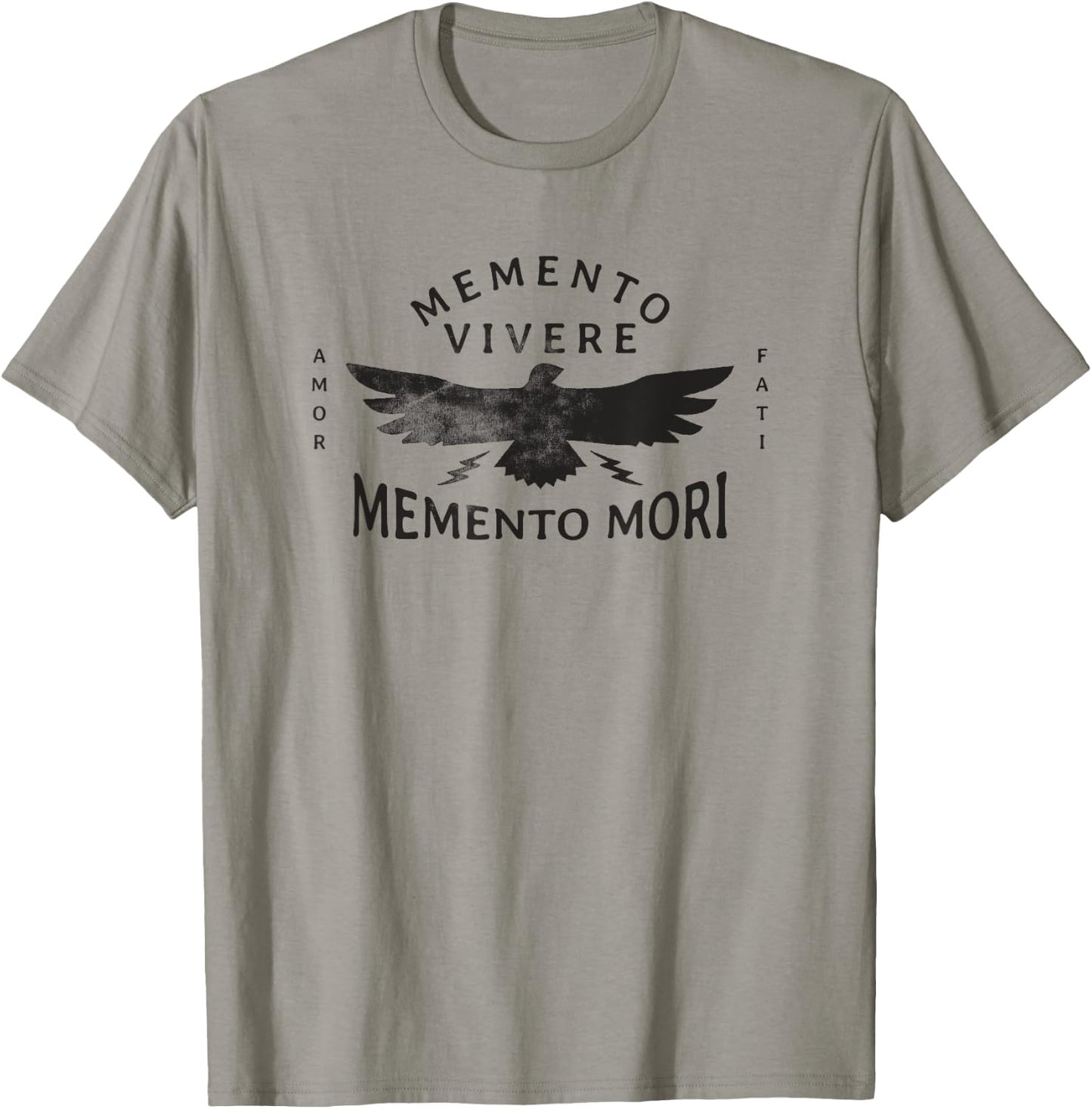 Stoic Quote | Amor Fati | Memento Mori T-Shirt - T-Shirt | Sand