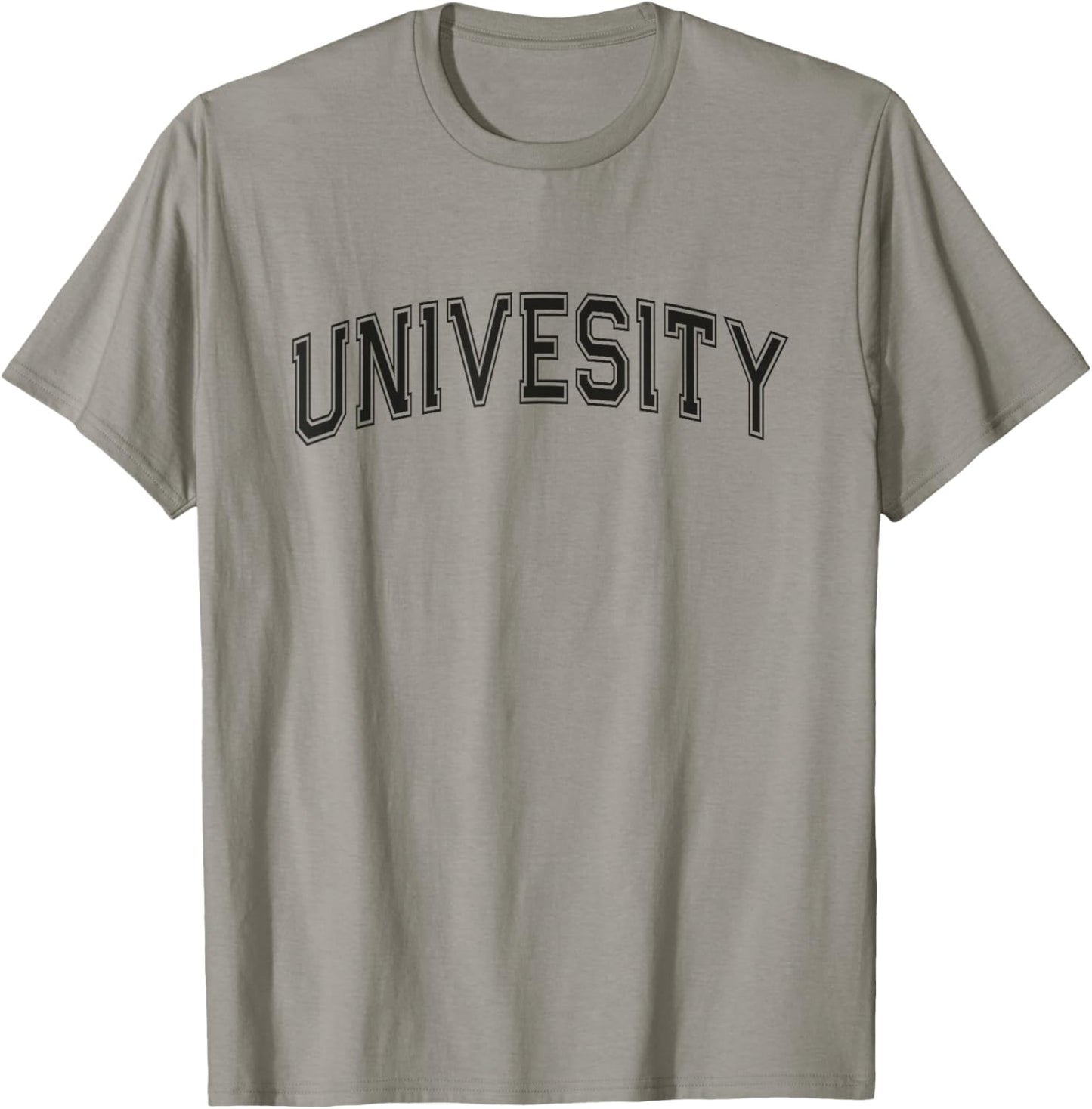 Silly UNIVERSITY Misspelled Univesity College Education Gag T-Shirt - T-Shirt | Sand