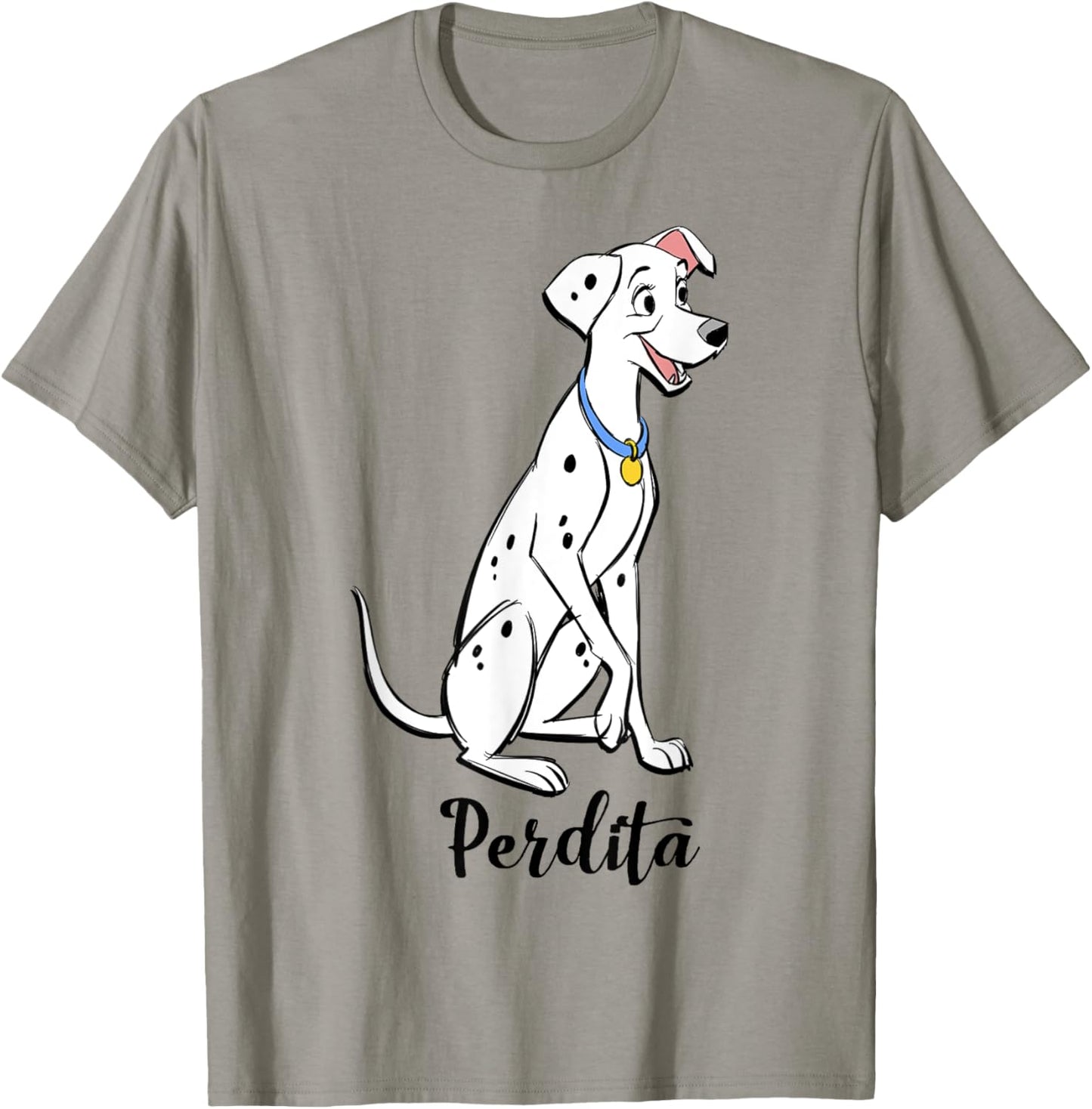 Disney 101 Dalmatians Perdita Portrait T-Shirt - T-Shirt | Sand