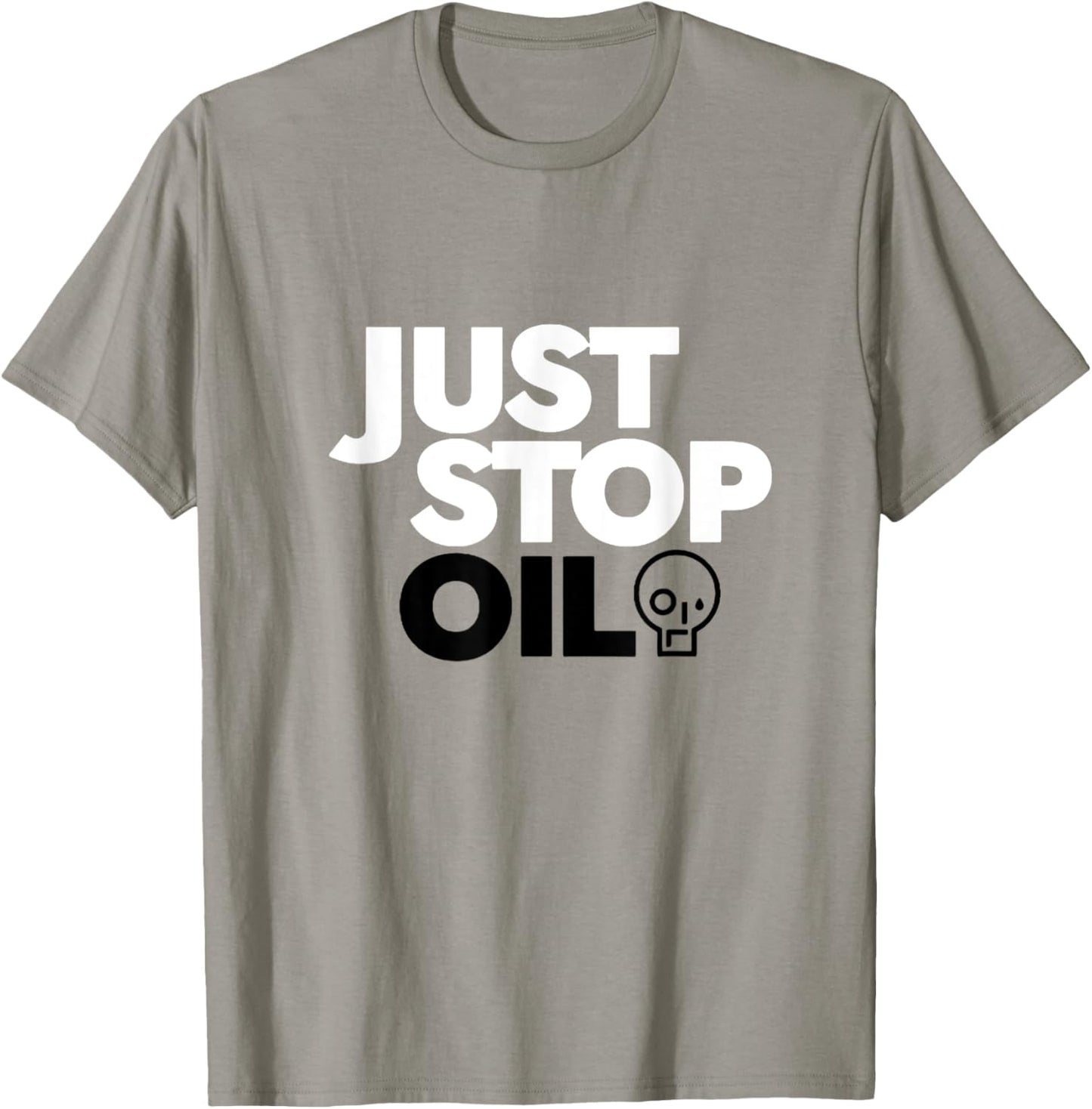 Official JUST STOP OIL SAVE THE EARTH ECO FRIENDLY T-Shirt - T-Shirt | Sand