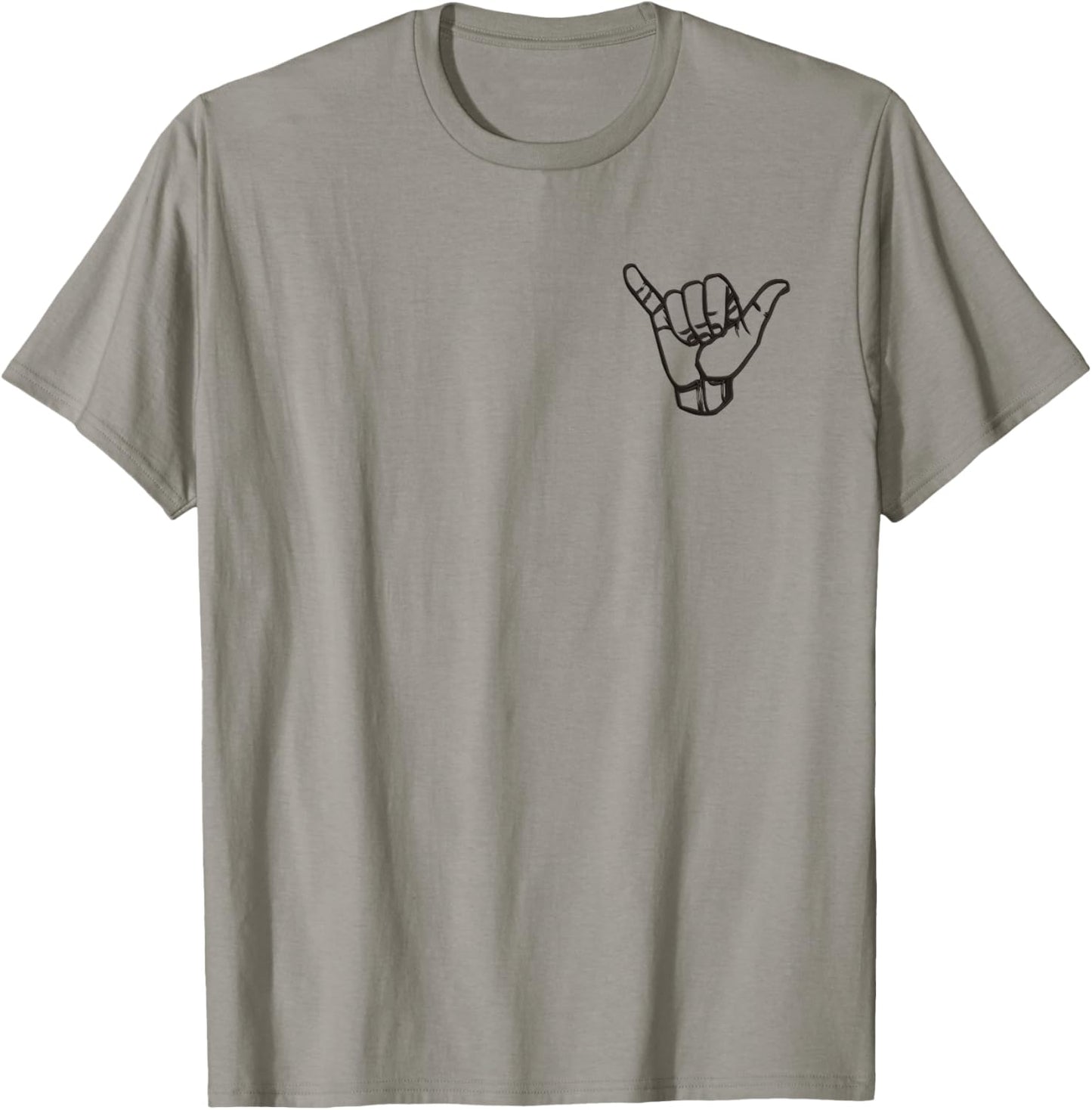 Shaka Sign Hang Good Vibes Retro Loose Hawaii Surfing T-Shirt - T-Shirt | Sand