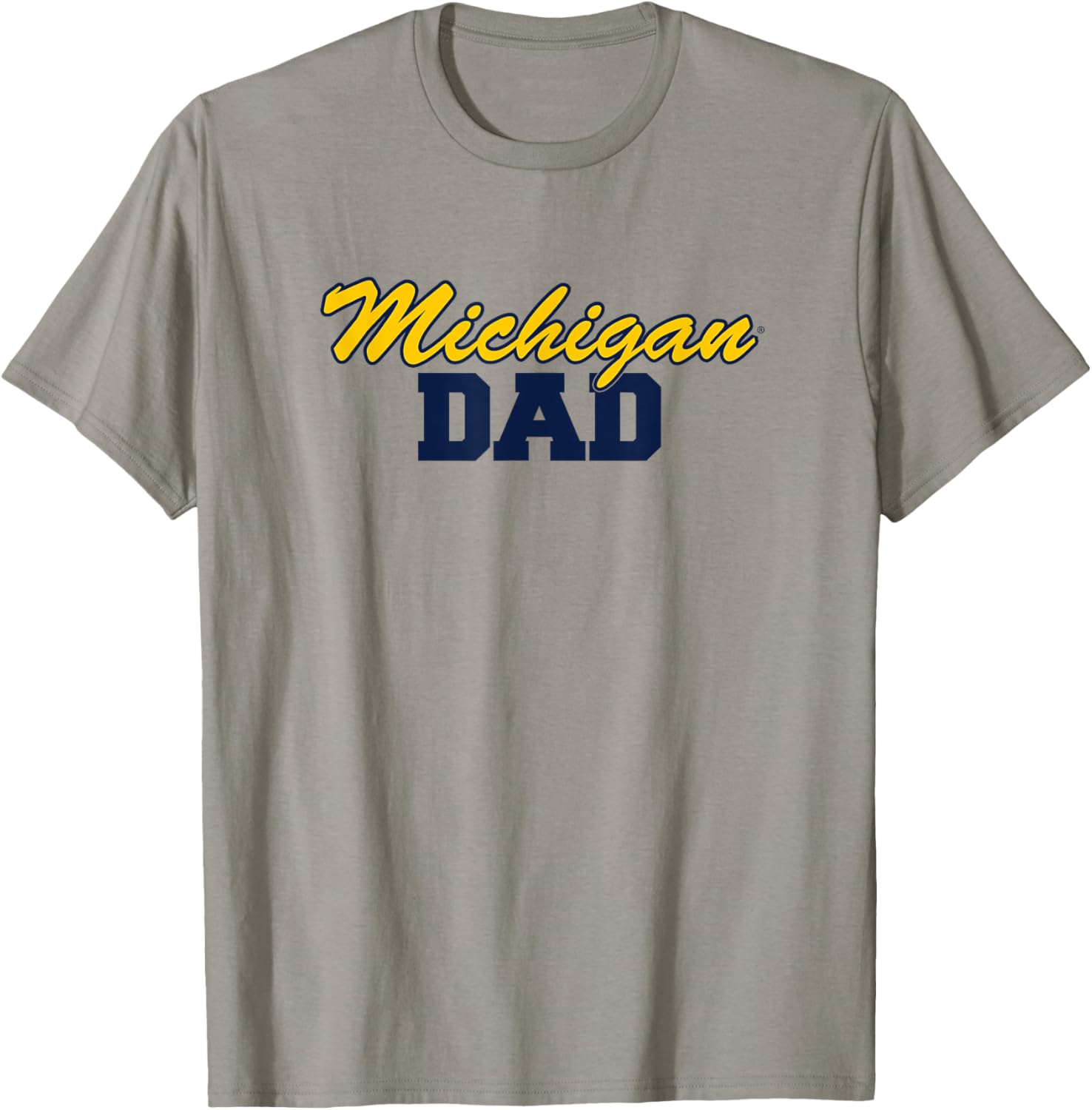 University of Michigan Wolverines Dad T-Shirt - T-Shirt | Sand