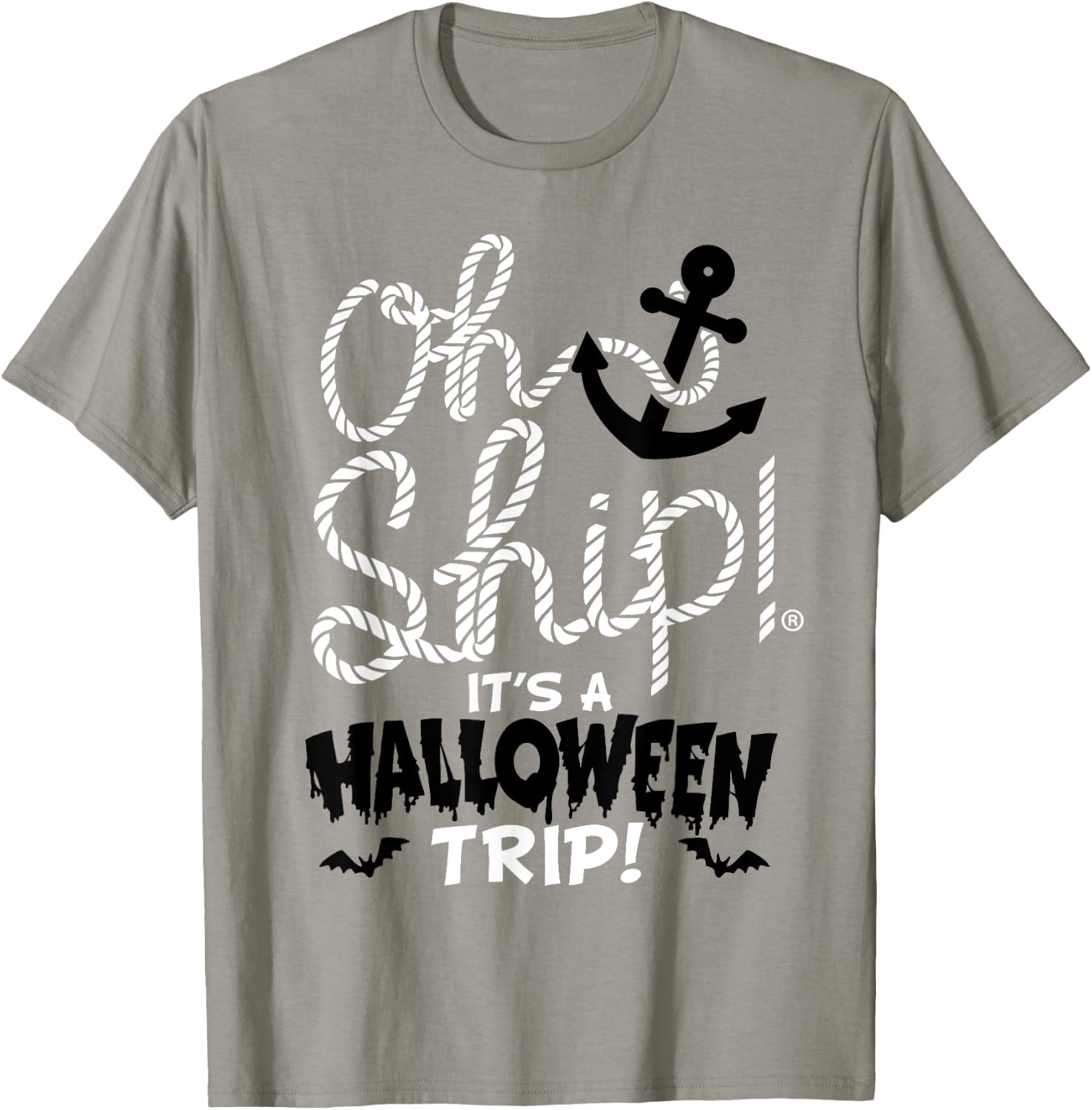 Oh Ship Halloween Trip Halloween Cruise Shirt by Oh Ship T-Shirt - T-Shirt | Sand