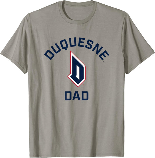 Duquesne University Dukes Arched Dad T-Shirt - T-Shirt | Sand